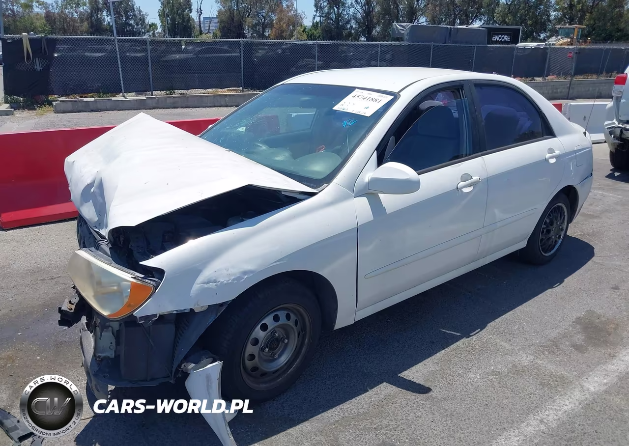 2005 Kia Spectra Ex-Lx-Sx VIN:KNAFE122755123818 - 2