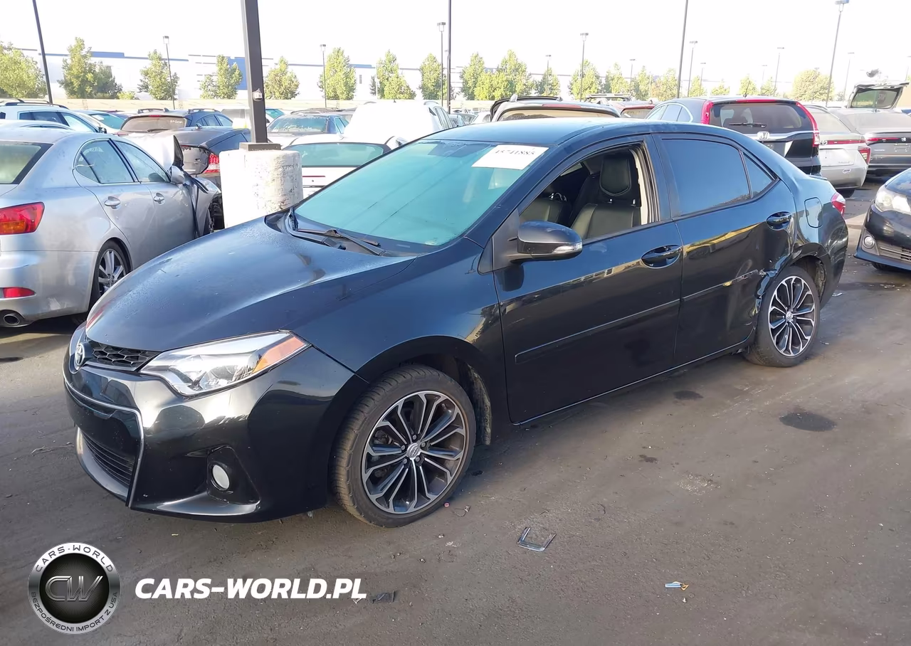 2015 Toyota Corolla S Plus VIN:2T1BURHE1FC392244 - 2