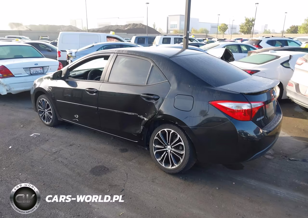 2015 Toyota Corolla S Plus VIN:2T1BURHE1FC392244 - 3