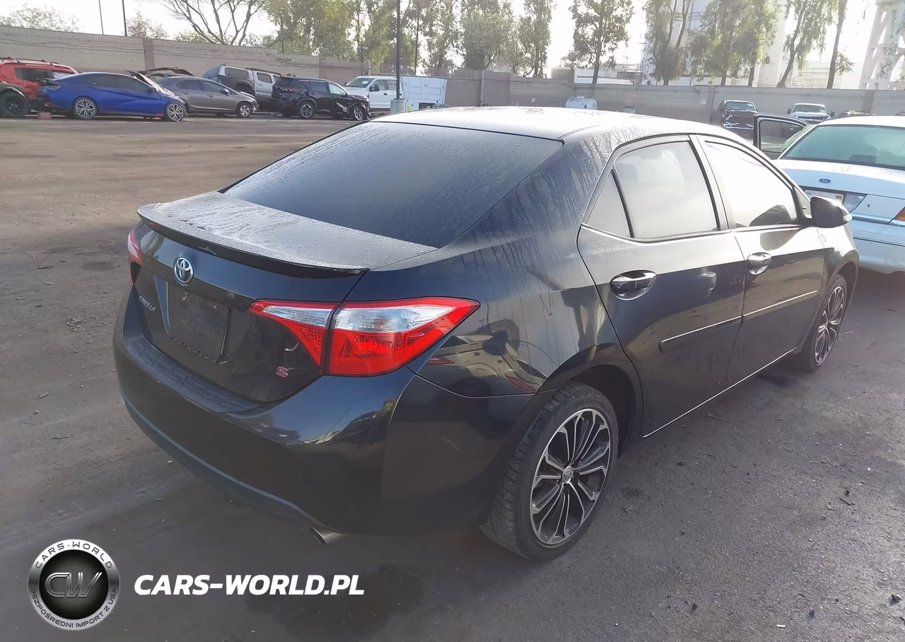 2015 Toyota Corolla S Plus VIN:2T1BURHE1FC392244 - 4