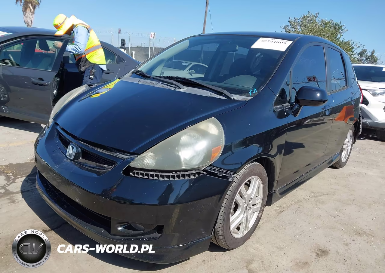 2007 Honda Fit Sport VIN:JHMGD38627S005792 - 2