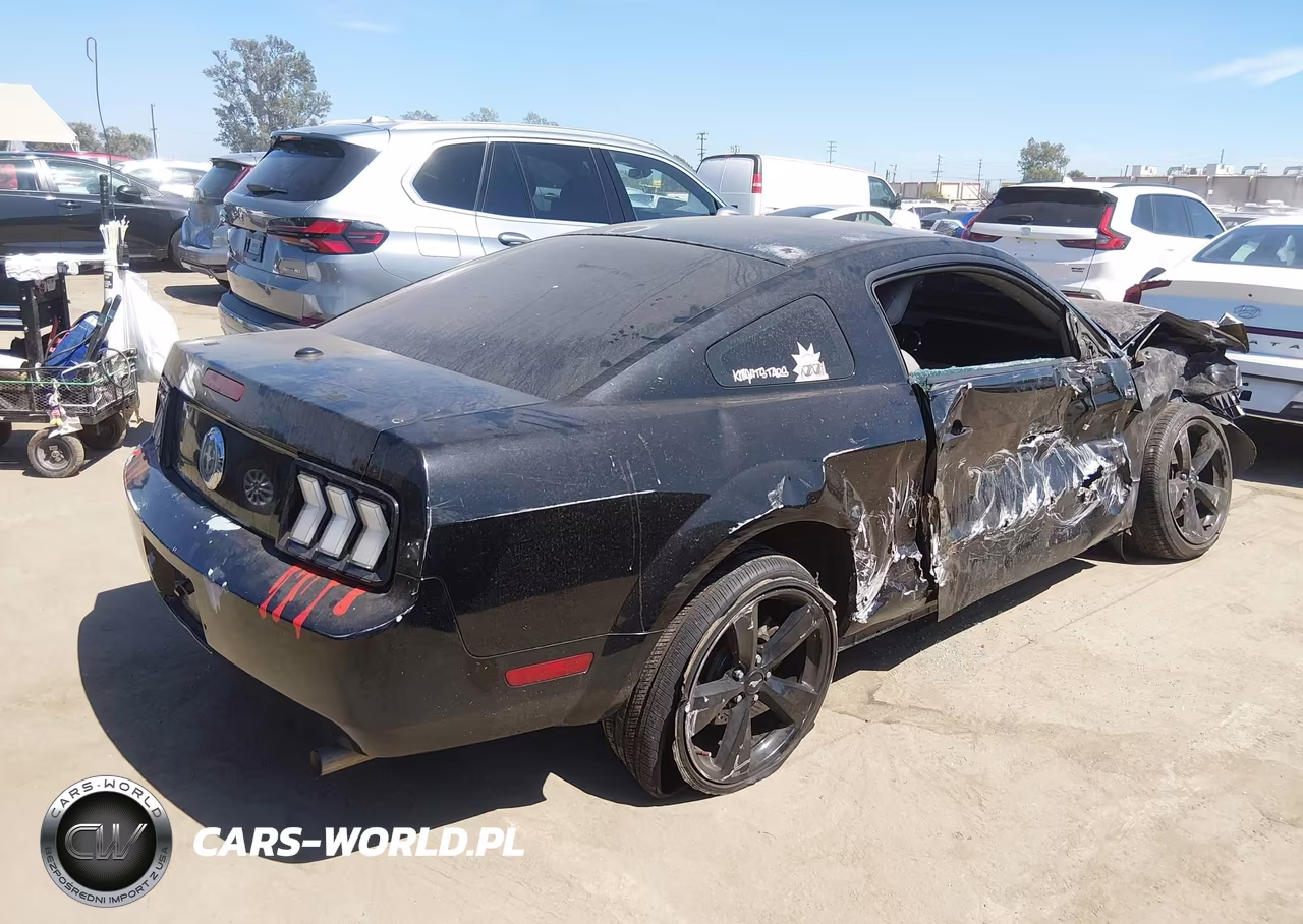 2008 Ford Mustang V6 Deluxe-V6 Premium VIN:1ZVHT80N185114945 - 4