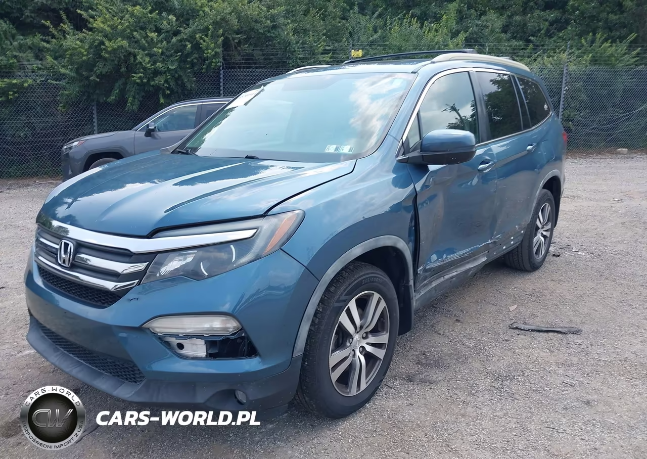 2016 Honda Pilot Ex-L VIN:5FNYF6H50GB039235 - 2
