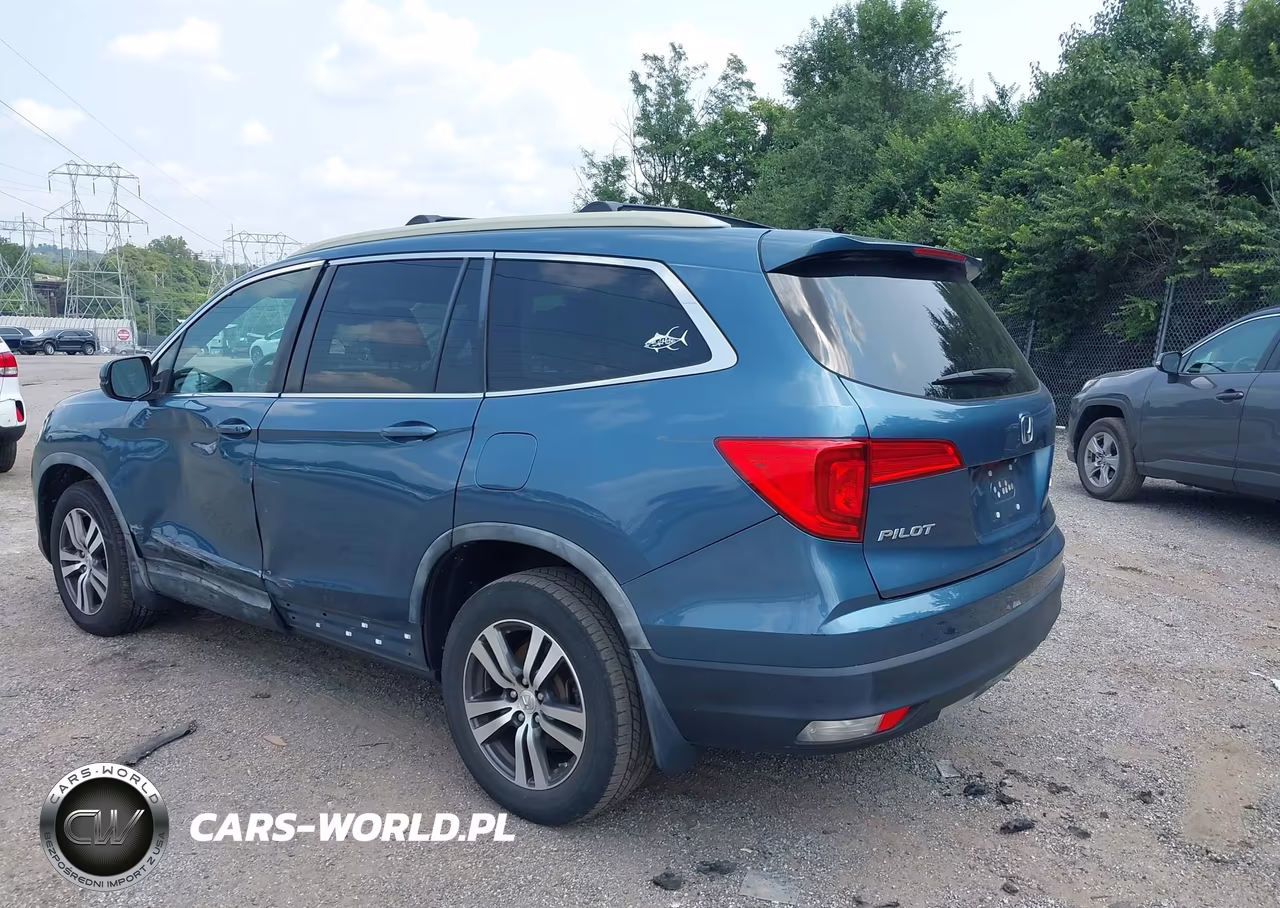 2016 Honda Pilot Ex-L VIN:5FNYF6H50GB039235 - 3