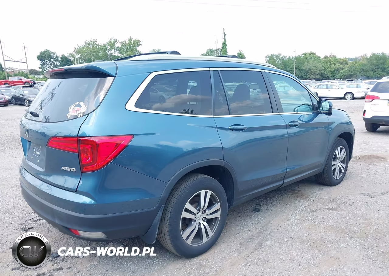2016 Honda Pilot Ex-L VIN:5FNYF6H50GB039235 - 4
