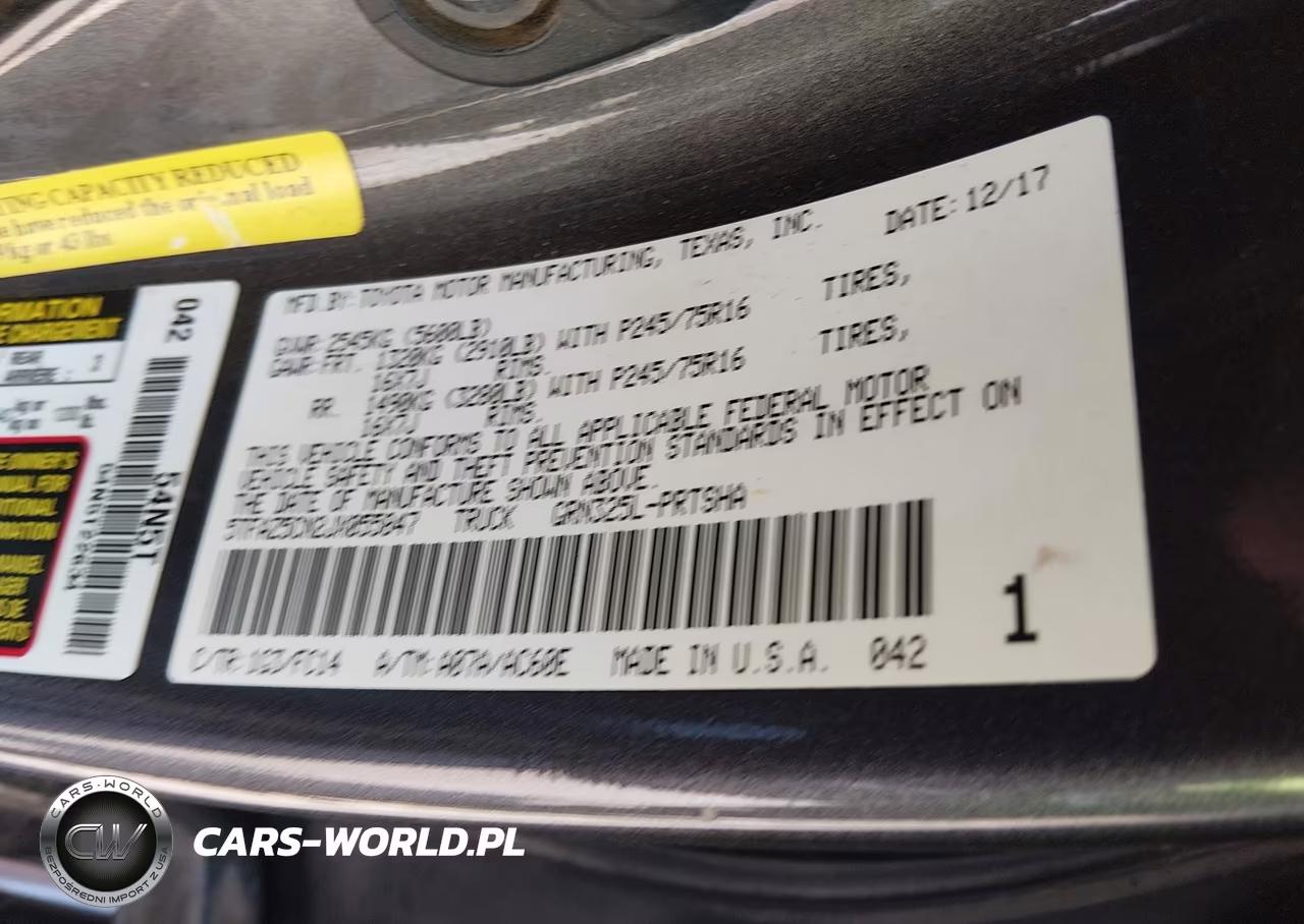 2018 Toyota Tacoma Sr5 V6 VIN:5TFAZ5CN2JX055847 - 9
