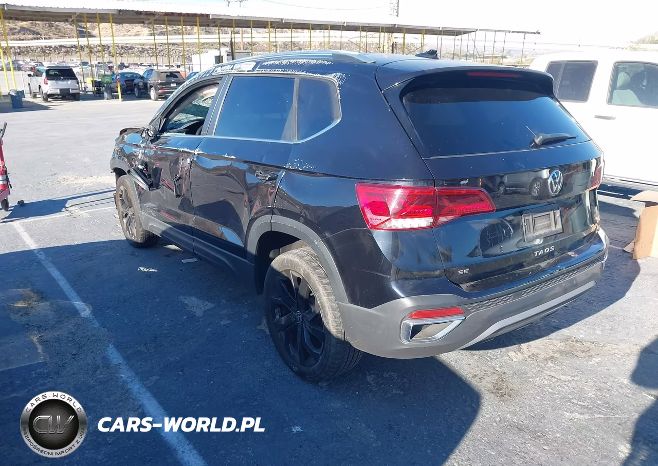 2024 Volkswagen Taos 1.5T Se VIN:3VVEX7B24RM001303 - 3