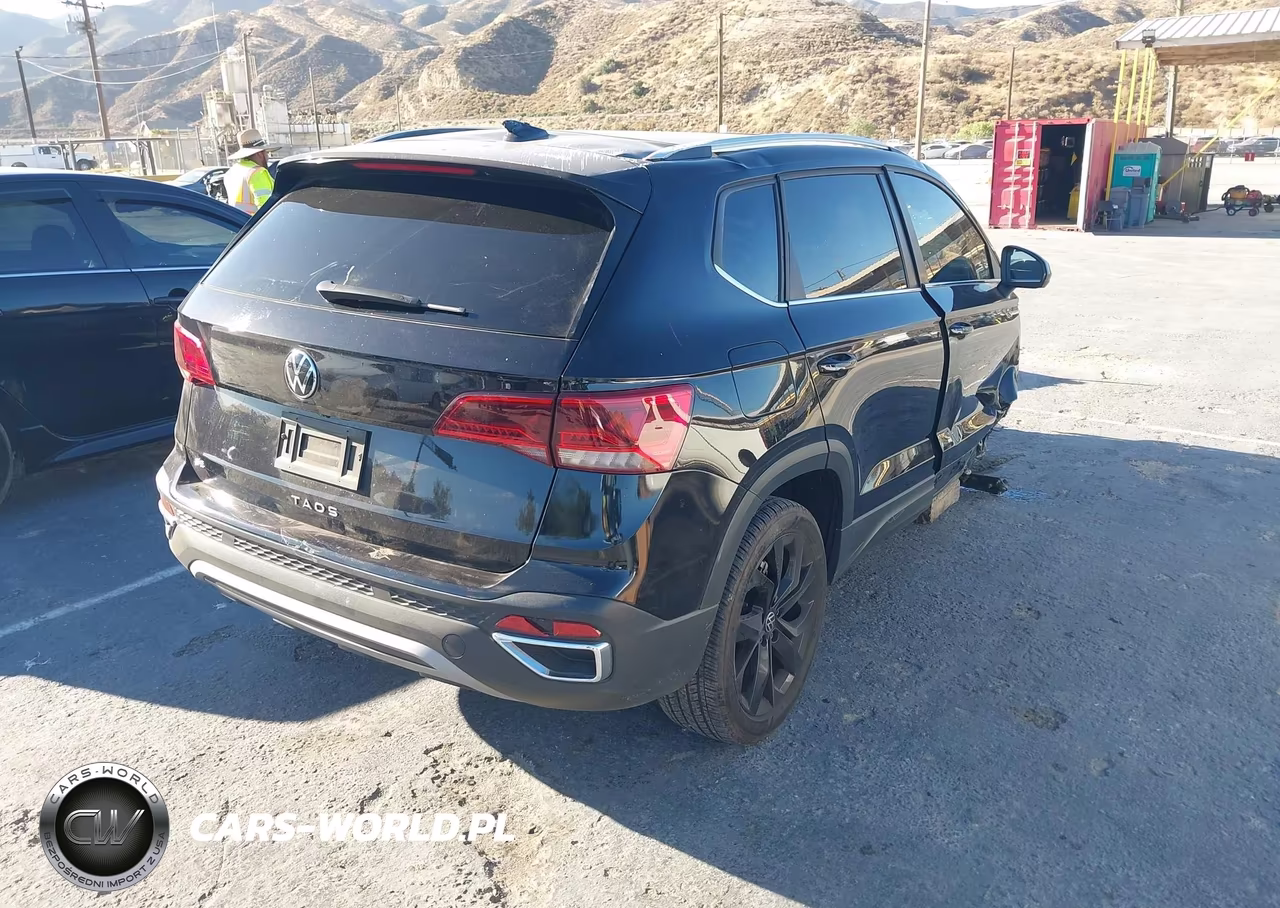 2024 Volkswagen Taos 1.5T Se VIN:3VVEX7B24RM001303 - 4