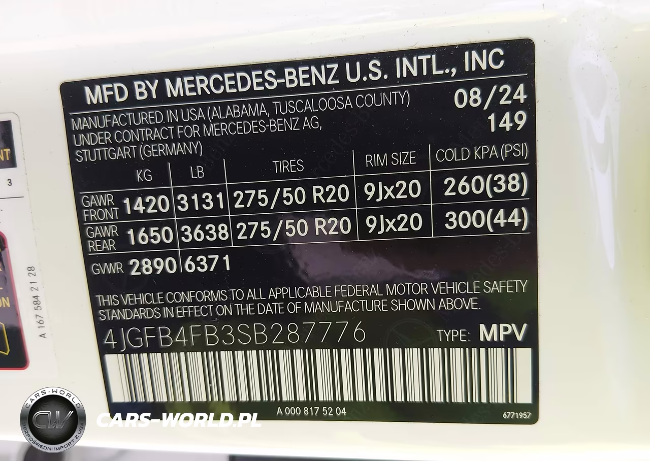 2025 Mercedes-Benz Gle 350 4Matic VIN:4JGFB4FB3SB287776 - 9