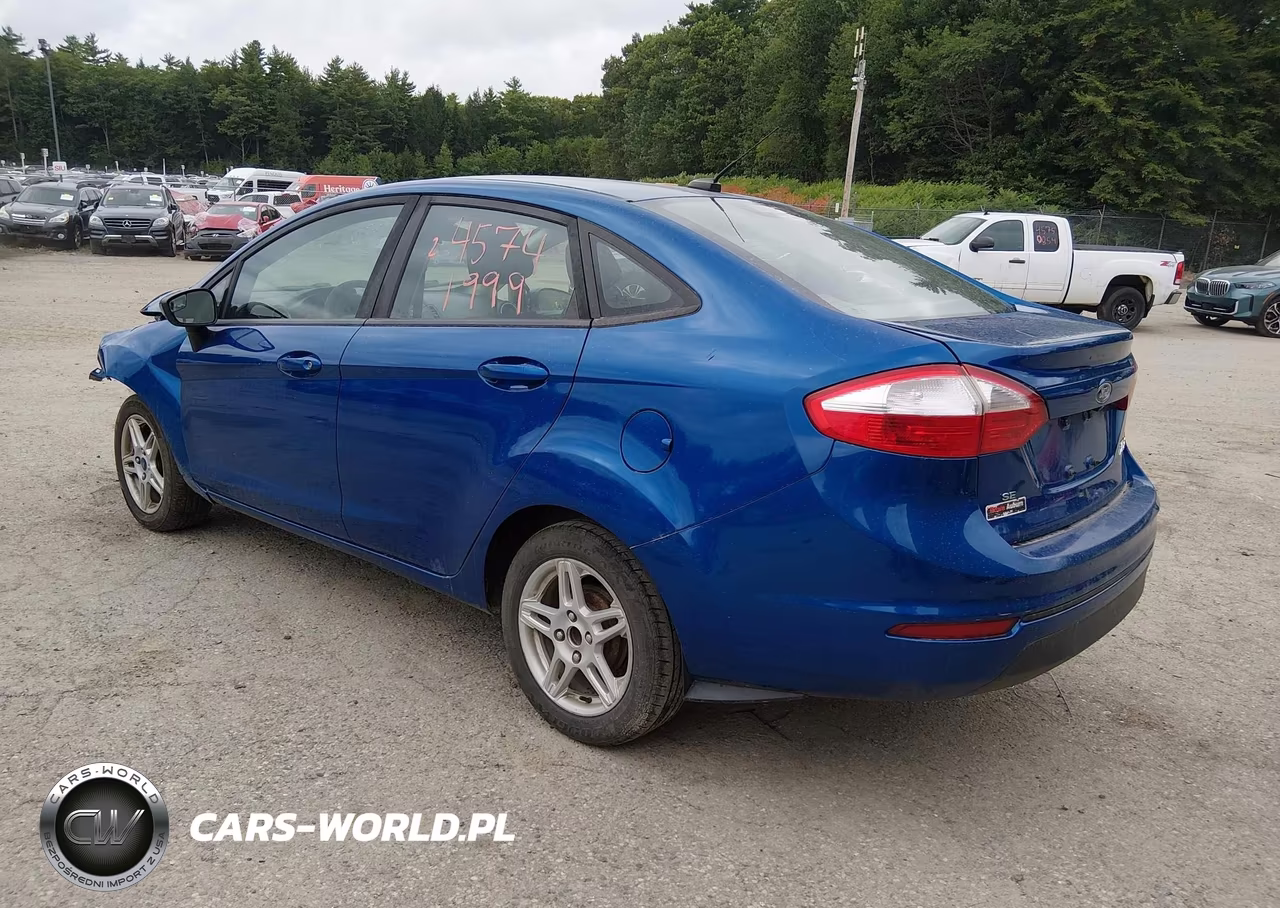 2019 Ford Fiesta Se VIN:3FADP4BJ8KM128289 - 3