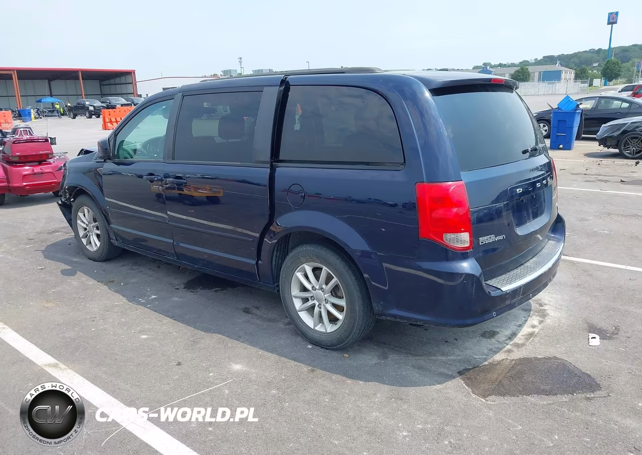 2014 Dodge Grand Caravan Sxt VIN:2C4RDGCG7ER313539 - 3