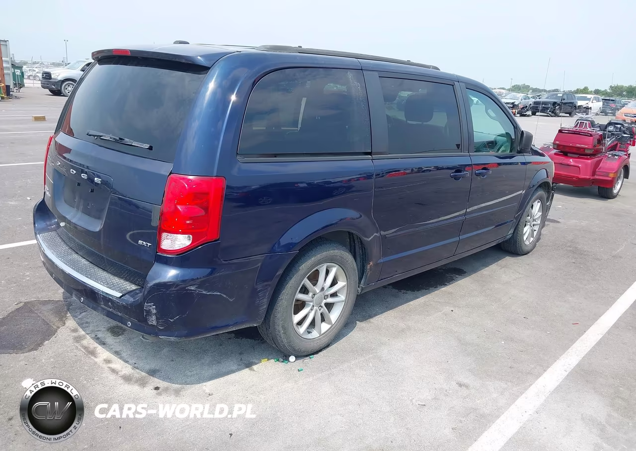 2014 Dodge Grand Caravan Sxt VIN:2C4RDGCG7ER313539 - 4