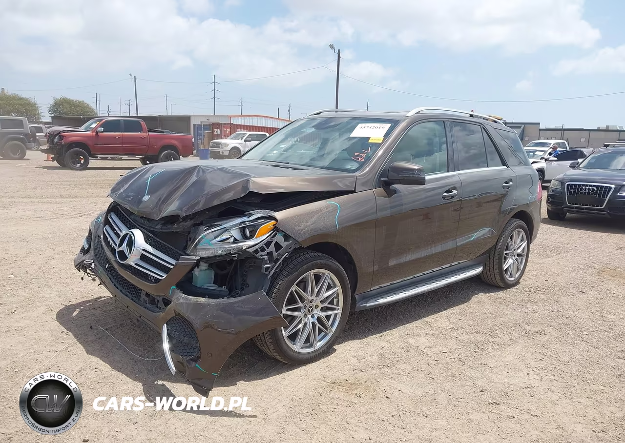 2017 Mercedes-Benz Gle 350 VIN:4JGDA5JB4HA926561 - 2