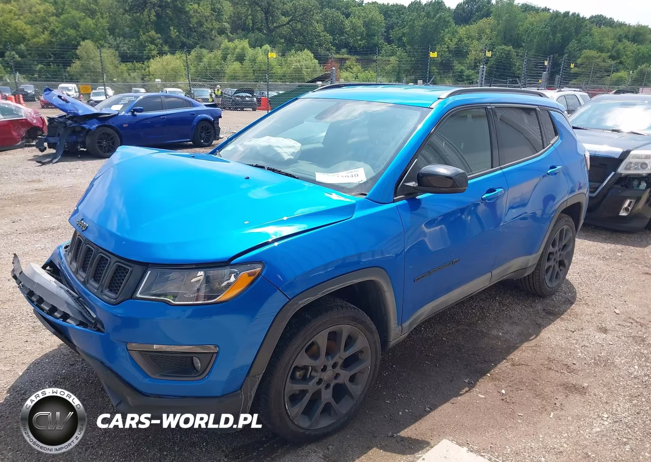 2021 Jeep Compass 80Th Anniversary 4X4 VIN:3C4NJDEB2MT532413 - 2