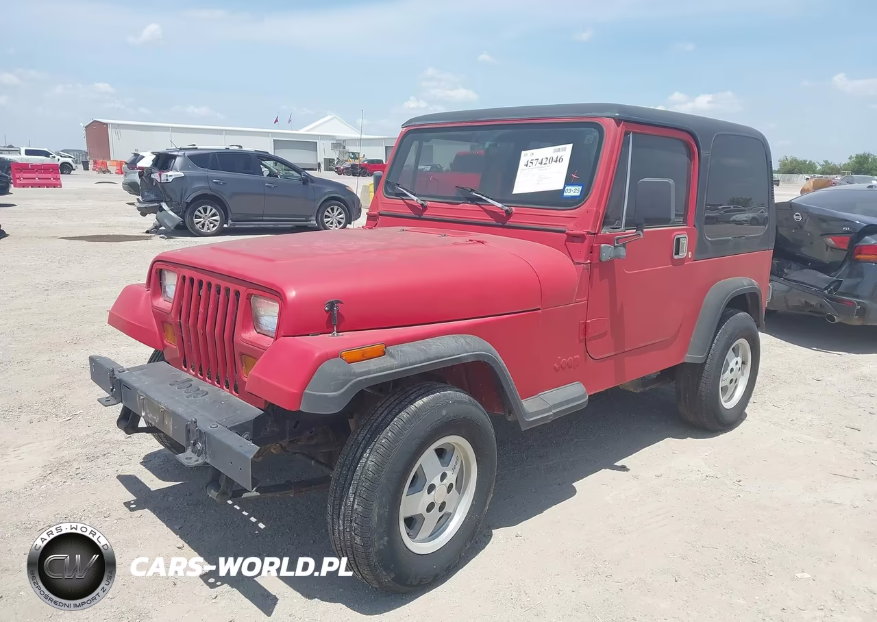 1990 Jeep Wrangler - Yj S VIN:2J4FY19E1LJ542430 - 2