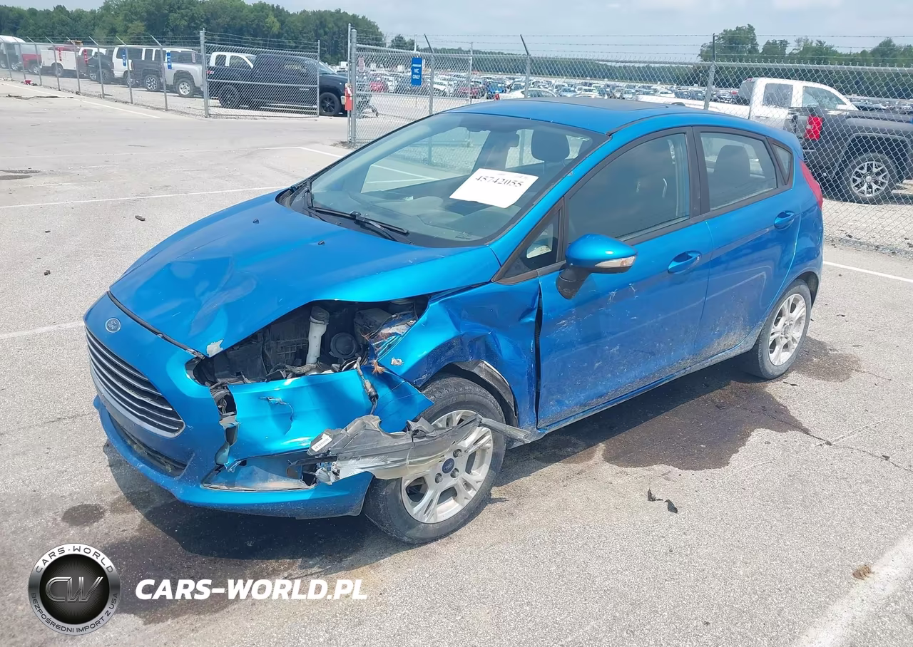 2016 Ford Fiesta Se VIN:3FADP4EJ9GM119555 - 2