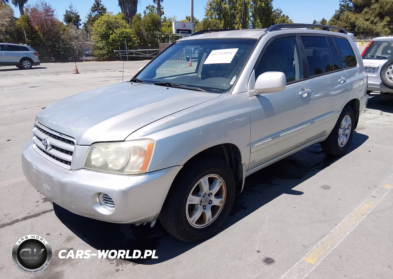 2003 Toyota Highlander V6 VIN:JTEGF21A330093337 - 2