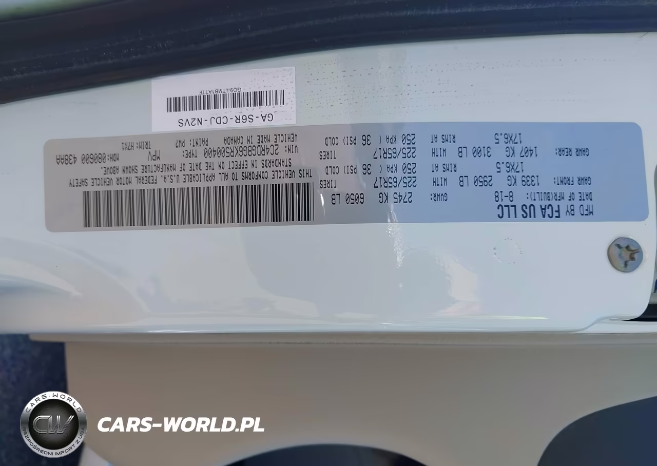 2019 Dodge Grand Caravan Se VIN:2C4RDGBG6KR500400 - 9