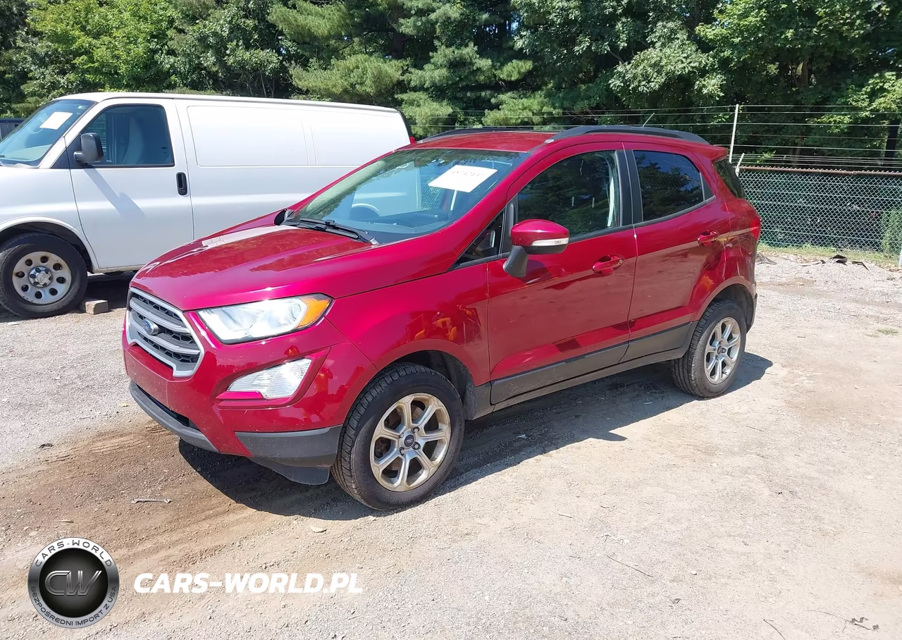 2019 Ford Ecosport Se VIN:MAJ6S3GL0KC278068 - 2