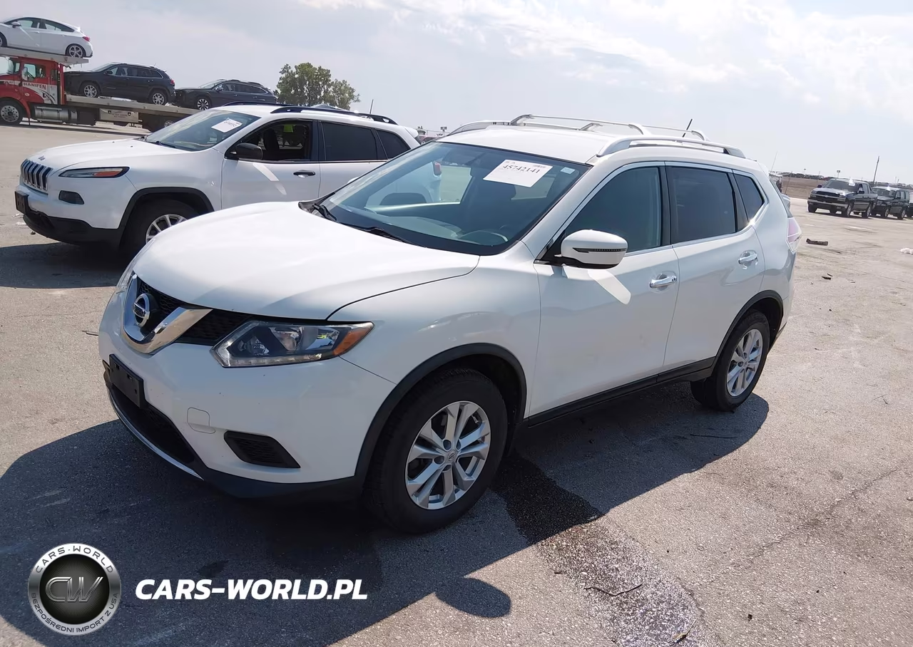 2016 Nissan Rogue Sv VIN:KNMAT2MVXGP690371 - 2