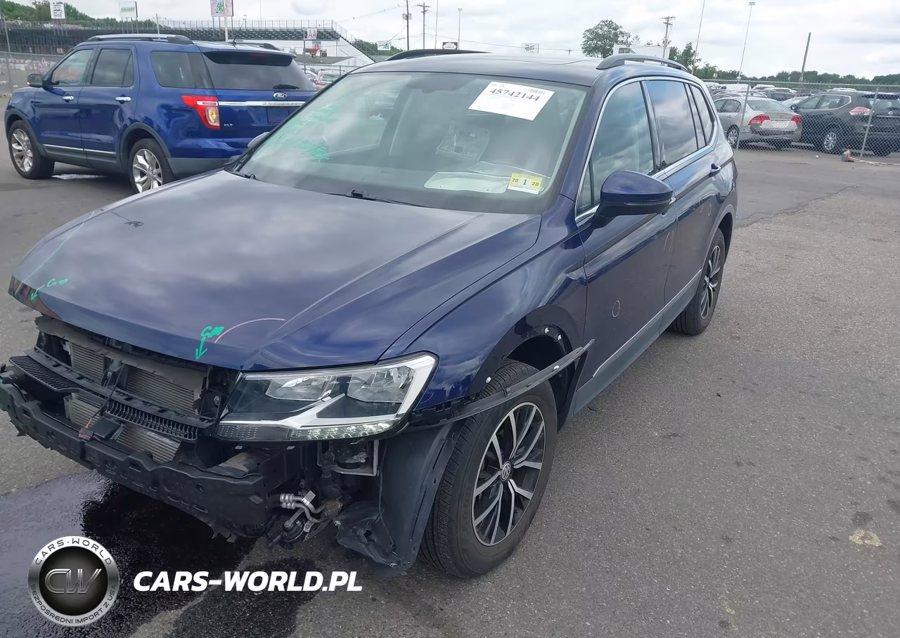 2021 Volkswagen Tiguan 2.0T Se-2.0T Se R-Line Black-2.0T Sel VIN:3VV2B7AX6MM021656 - 2