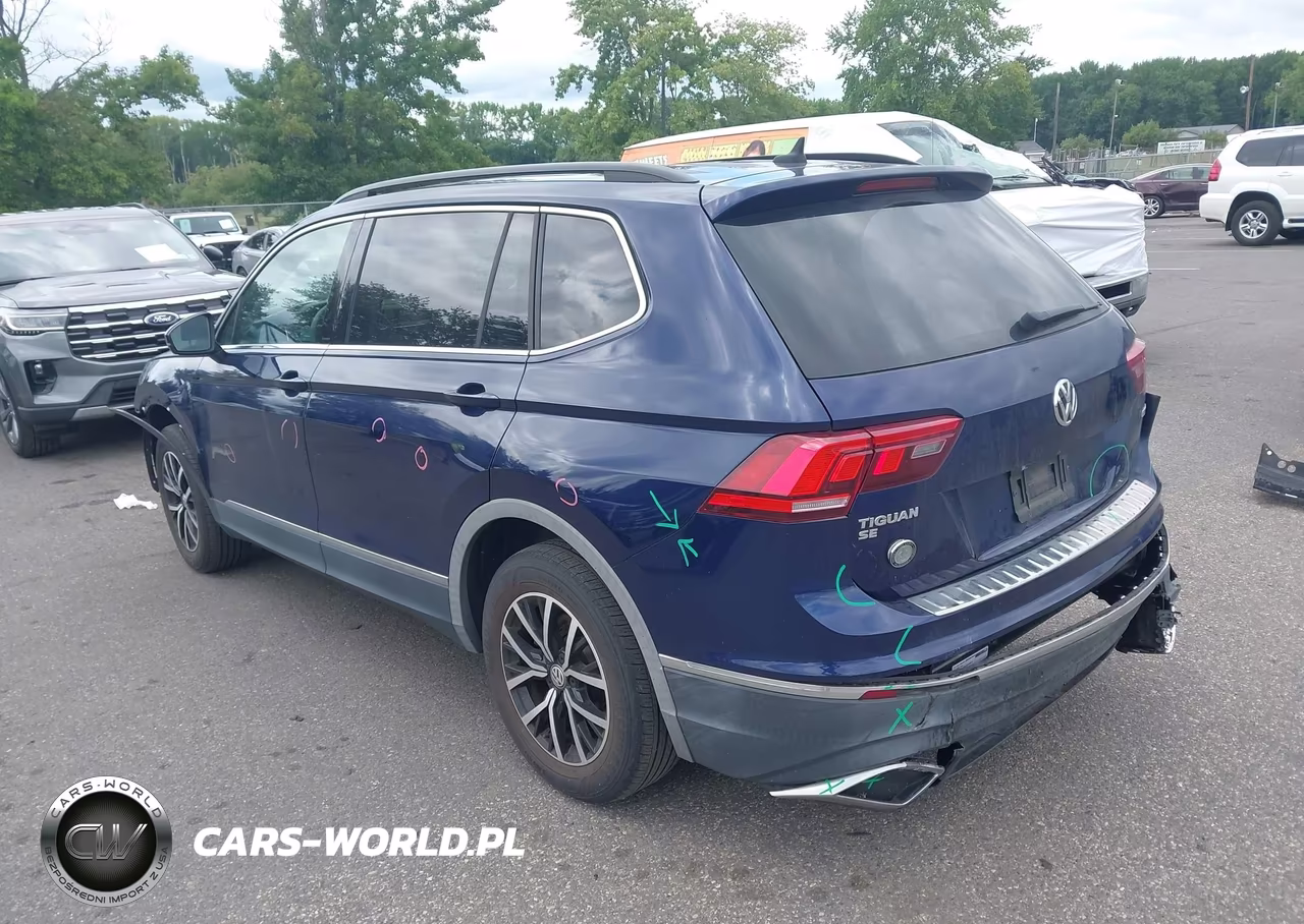 2021 Volkswagen Tiguan 2.0T Se-2.0T Se R-Line Black-2.0T Sel VIN:3VV2B7AX6MM021656 - 3