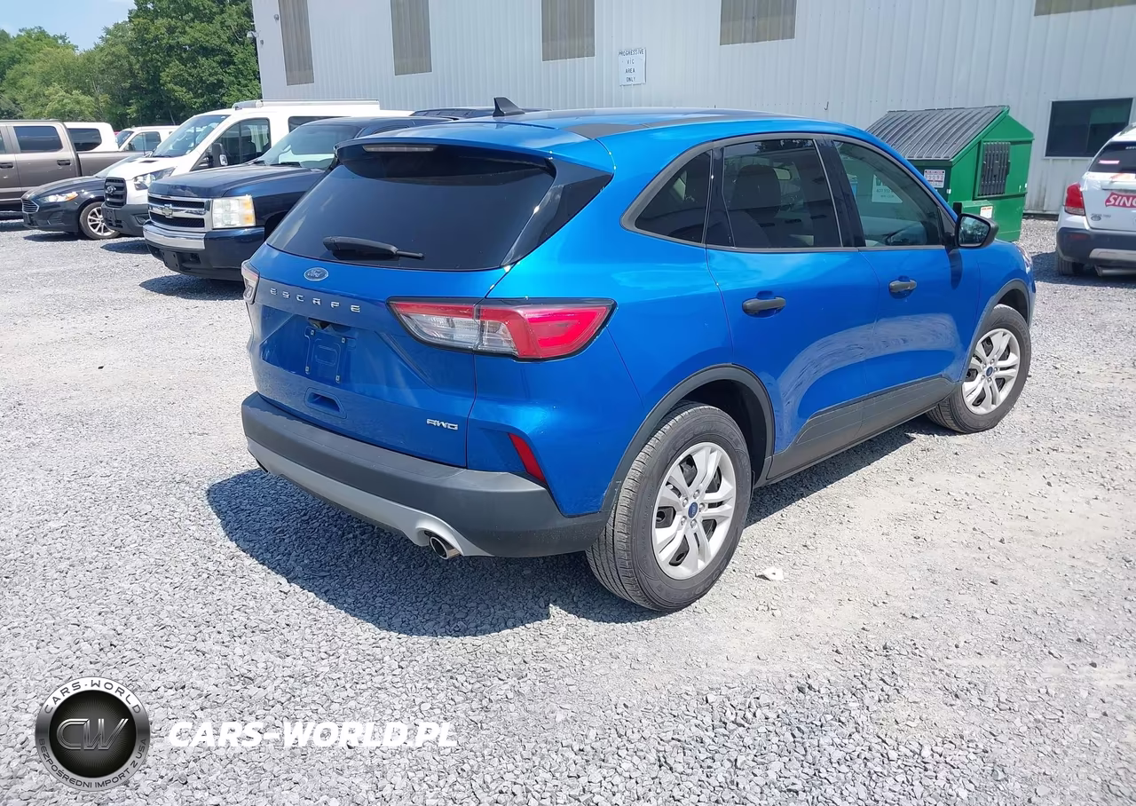 2021 Ford Escape S VIN:1FMCU9F69MUA73878 - 4