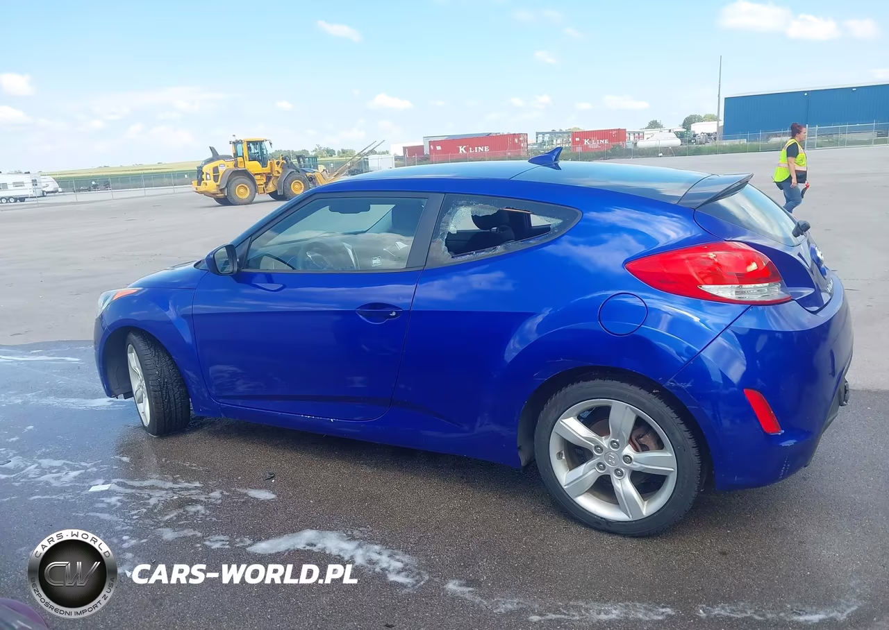 2012 Hyundai Veloster Base W-Black VIN:KMHTC6AD8CU063798 - 13