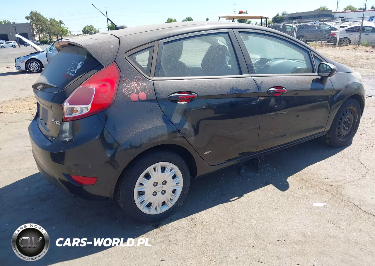 2014 Ford Fiesta S VIN:3FADP4TJ4EM206859 - 4