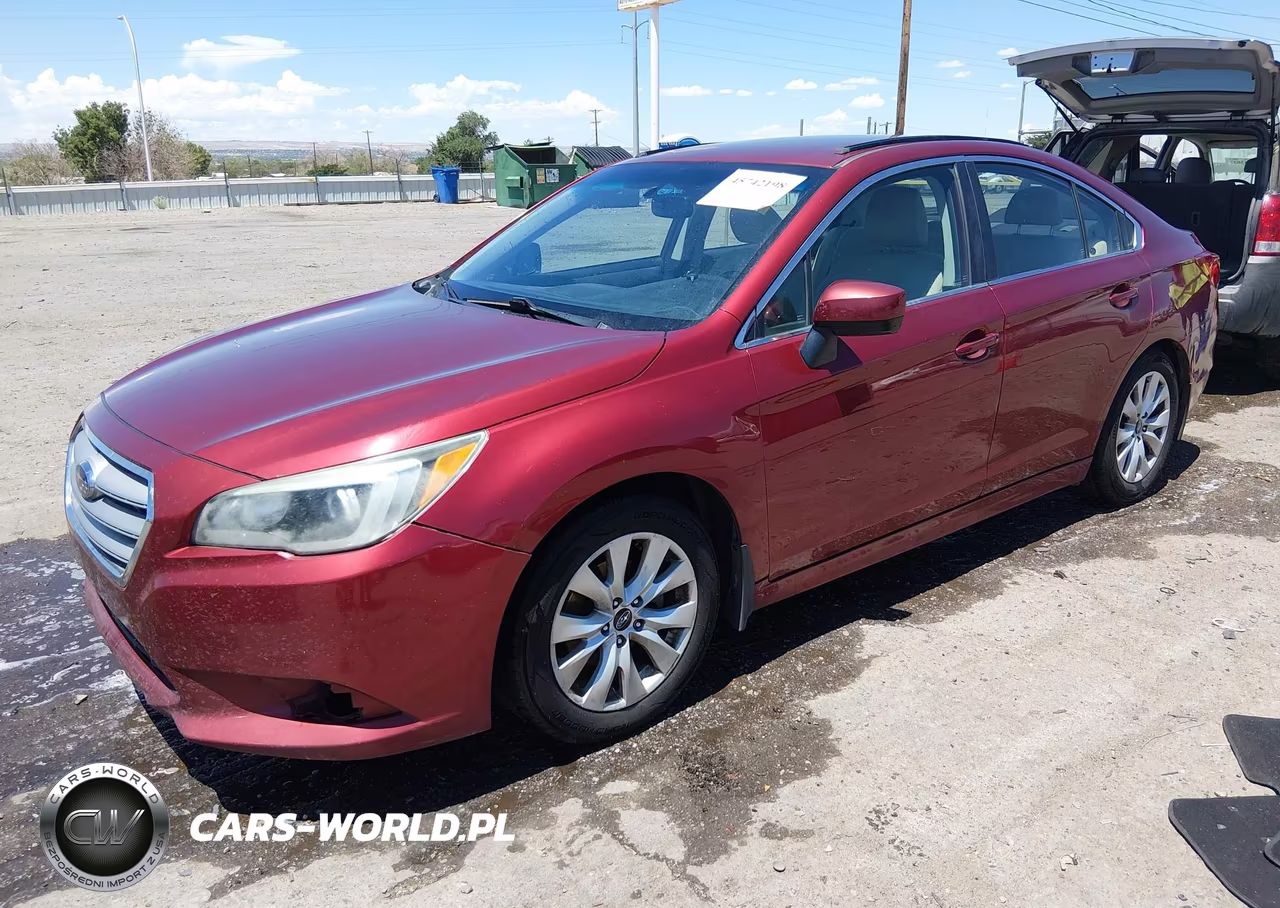 2015 Subaru Legacy 2.5I Premium VIN:4S3BNBC62F3004399 - 2