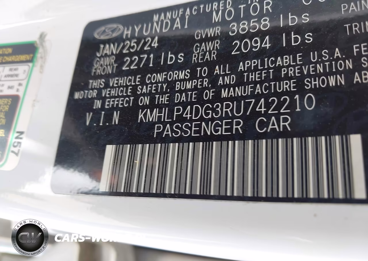 2024 Hyundai Elantra Limited VIN:KMHLP4DG3RU742210 - 9