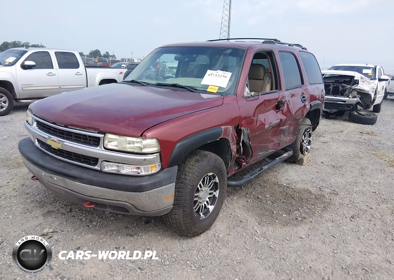 2001 Chevrolet Tahoe Ls VIN:1GNEC13T31R221301 - 2