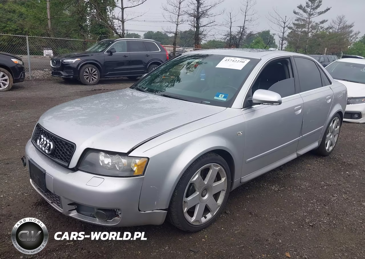 2004 Audi S4 4.2 VIN:WAUPL68E44A290040 - 2