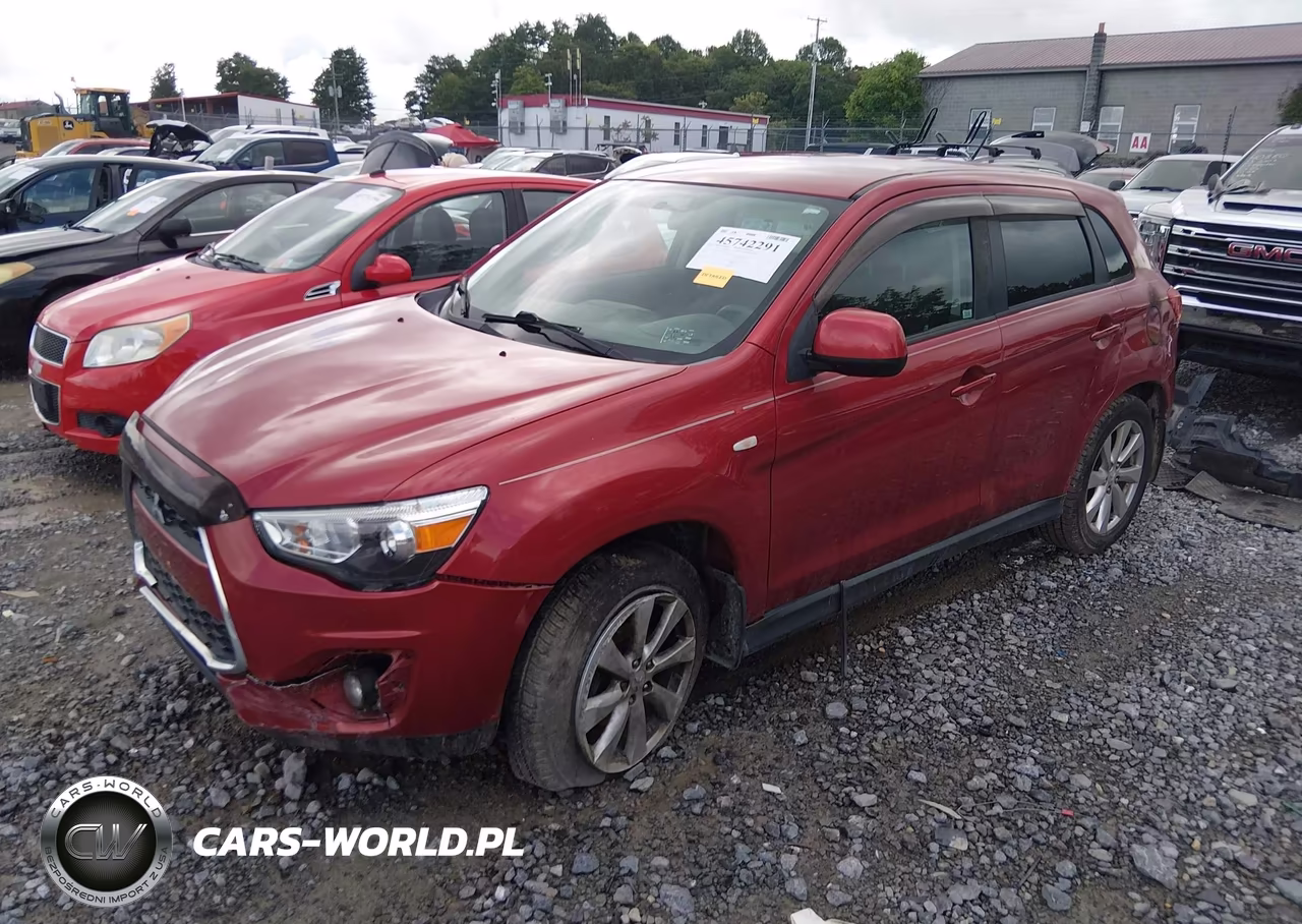 2015 Mitsubishi Outlander Sport Es VIN:4A4AP3AU5FE005394 - 2