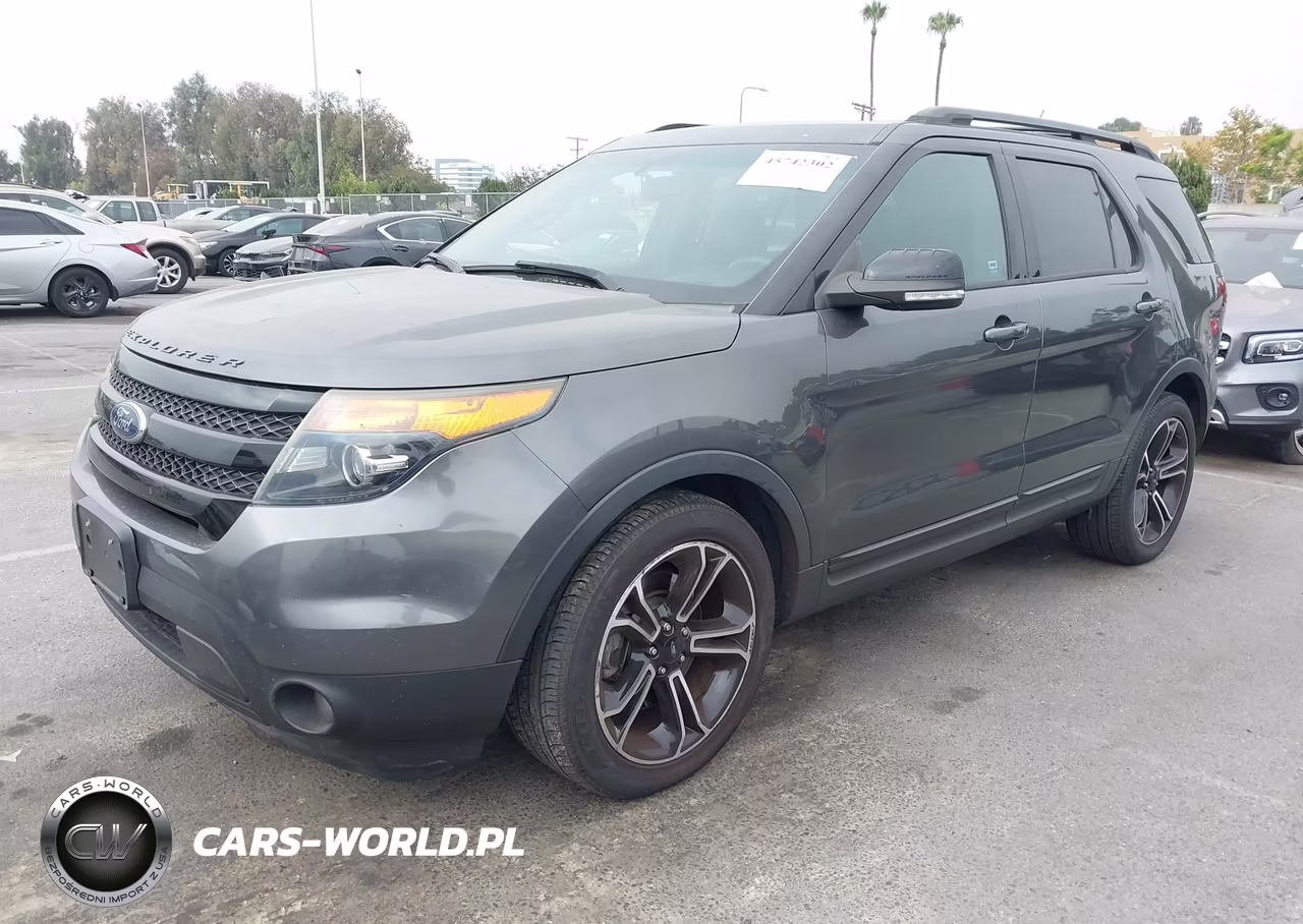2015 Ford Explorer Sport VIN:1FM5K8GT9FGB81075 - 2