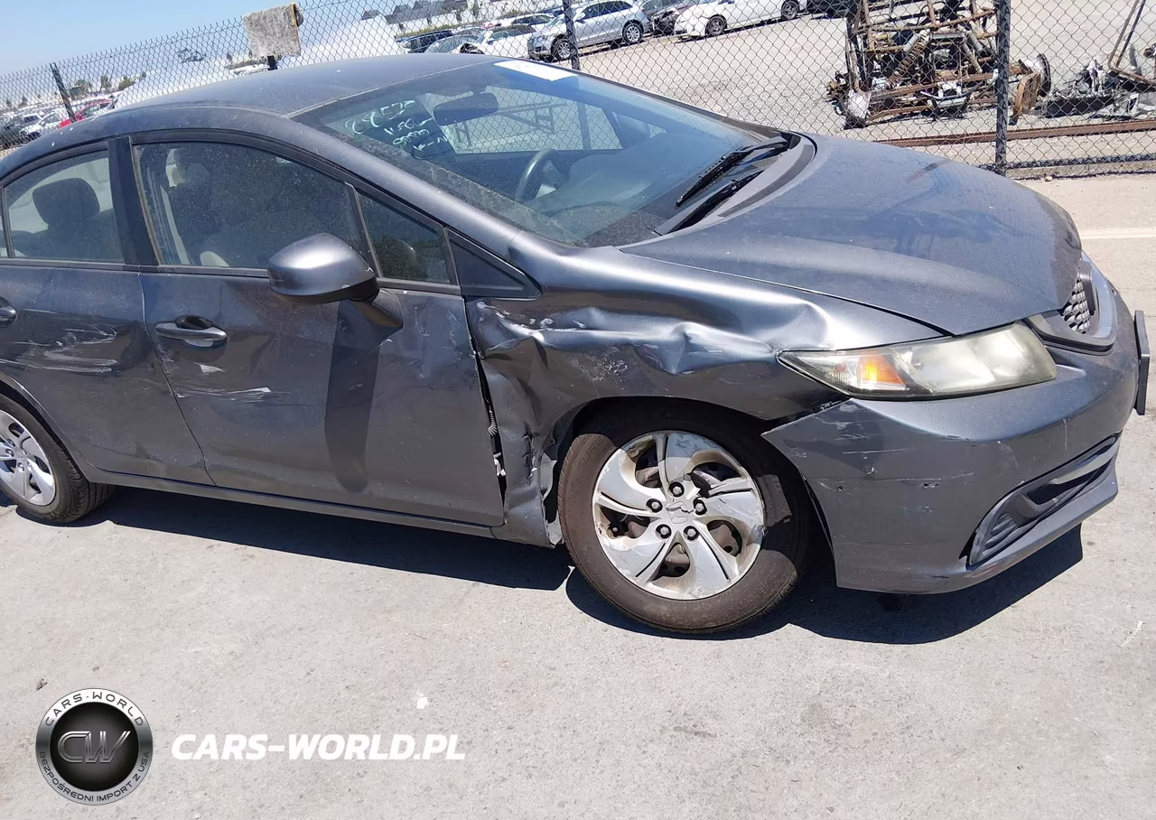 2013 Honda Civic Lx VIN:19XFB2F52DE094091 - 12