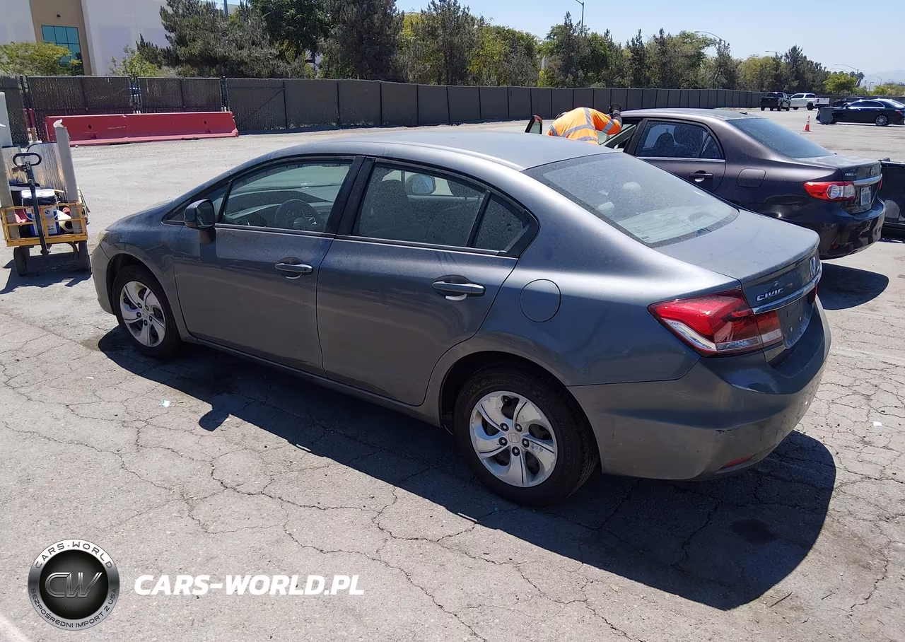 2013 Honda Civic Lx VIN:19XFB2F52DE094091 - 3