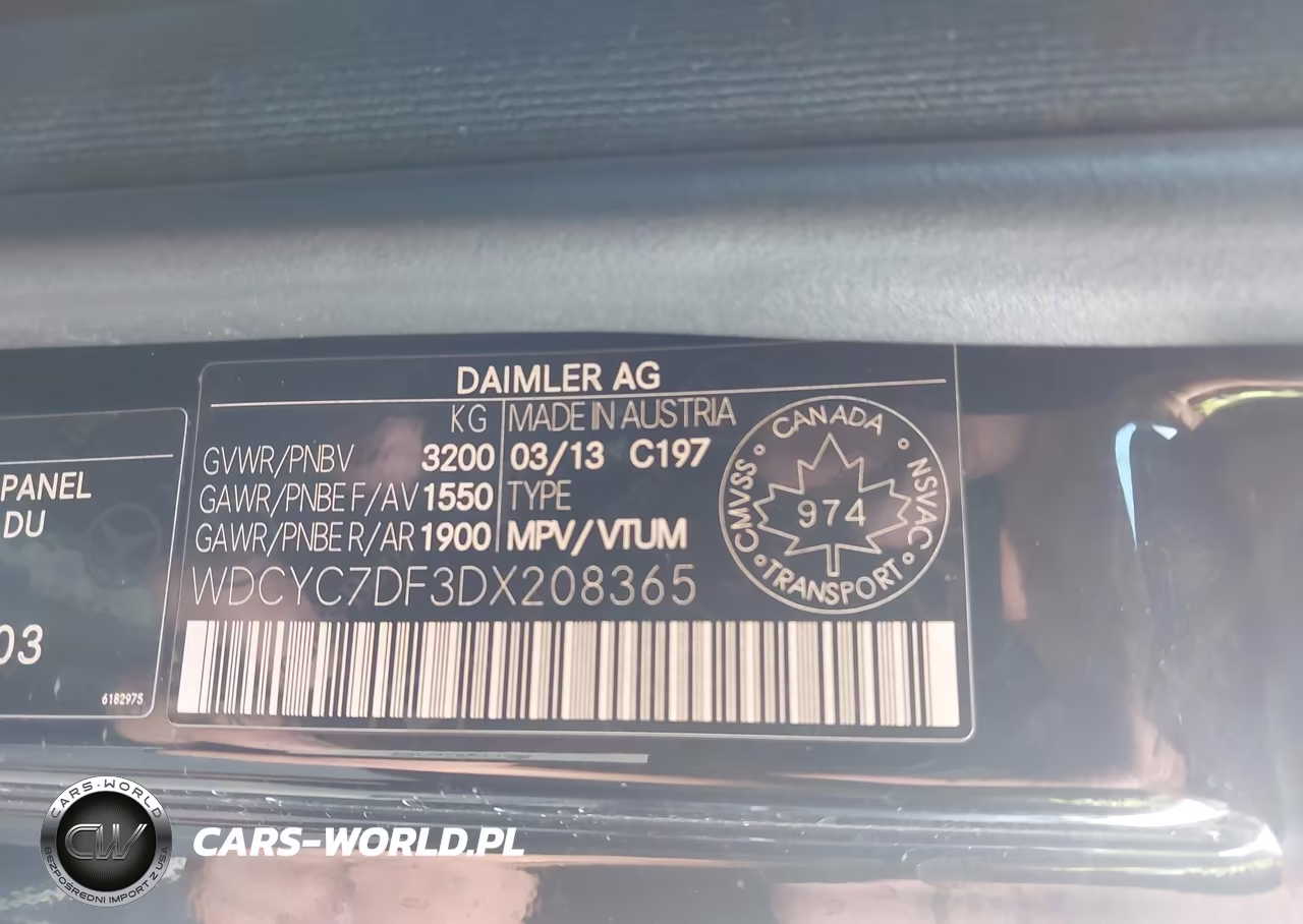 2013 Mercedes-Benz G VIN:WDCYC7DF3DX208365 - 9