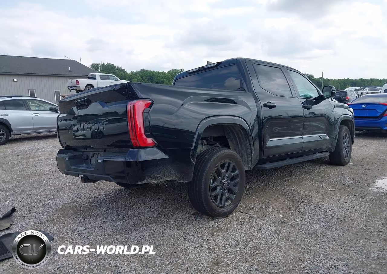2025 Toyota Tundra Platinum VIN:5TFNA5DB3SX293219 - 4