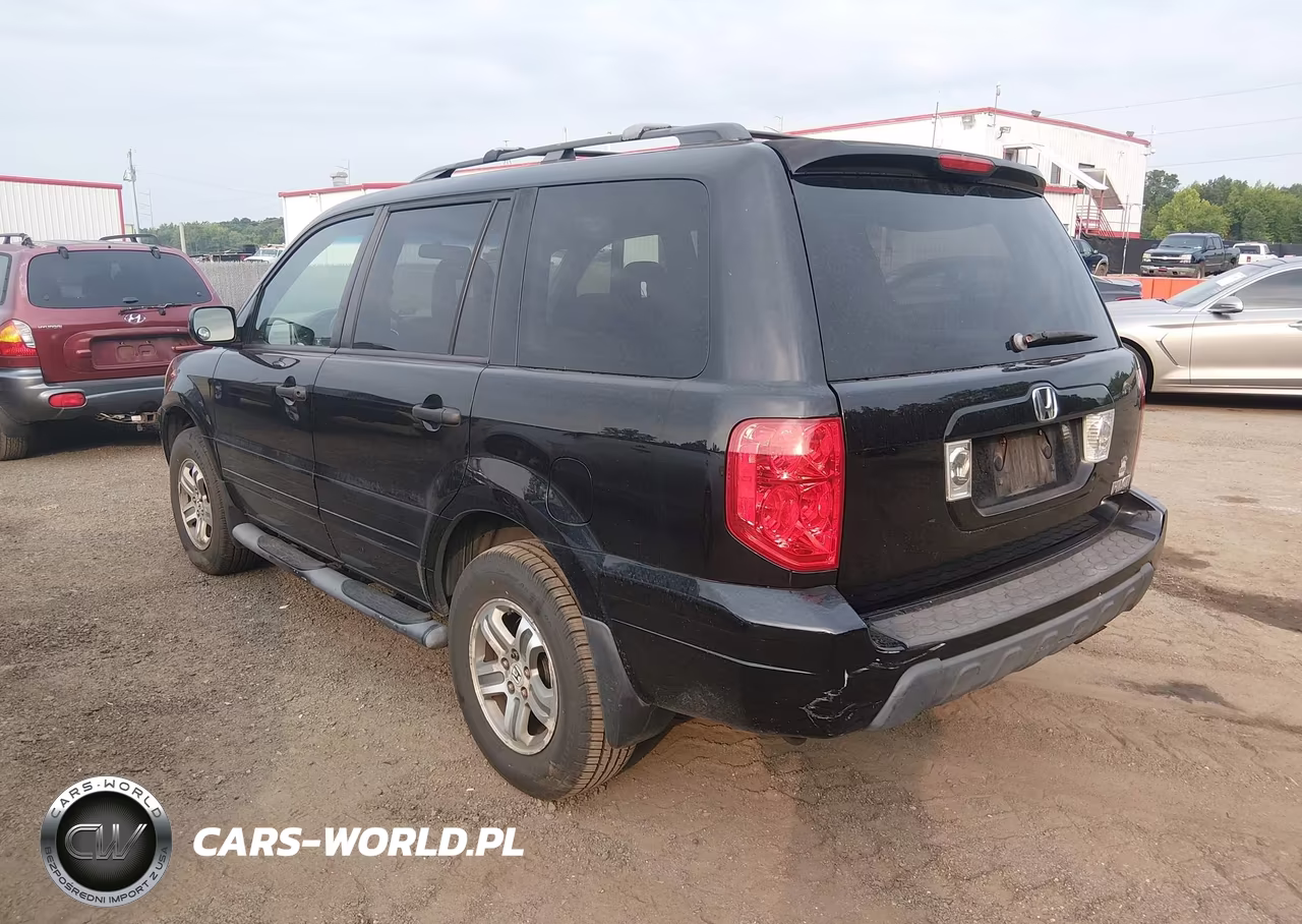 2005 Honda Pilot Ex-L VIN:5FNYF18525B006561 - 3