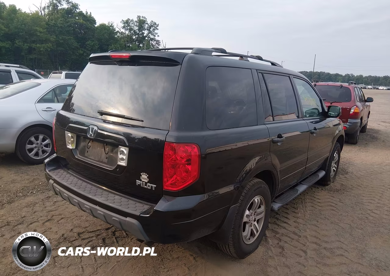2005 Honda Pilot Ex-L VIN:5FNYF18525B006561 - 4