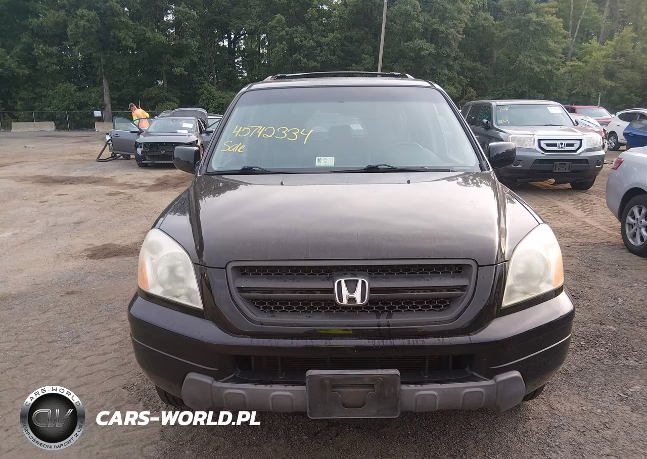 2005 Honda Pilot Ex-L VIN:5FNYF18525B006561 - 6