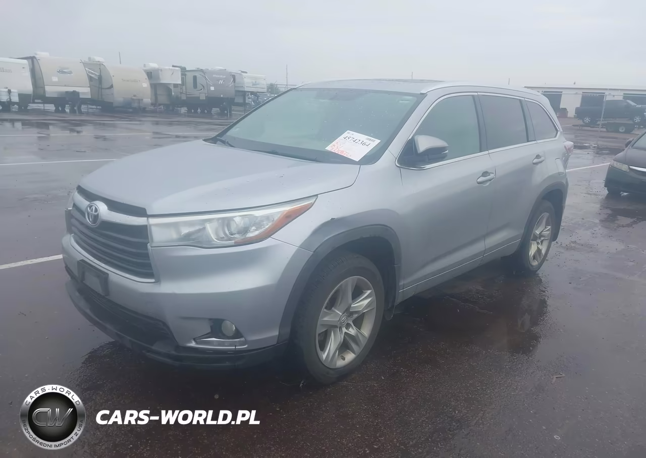 2014 Toyota Highlander Limited V6 VIN:5TDDKRFH0ES046932 - 2