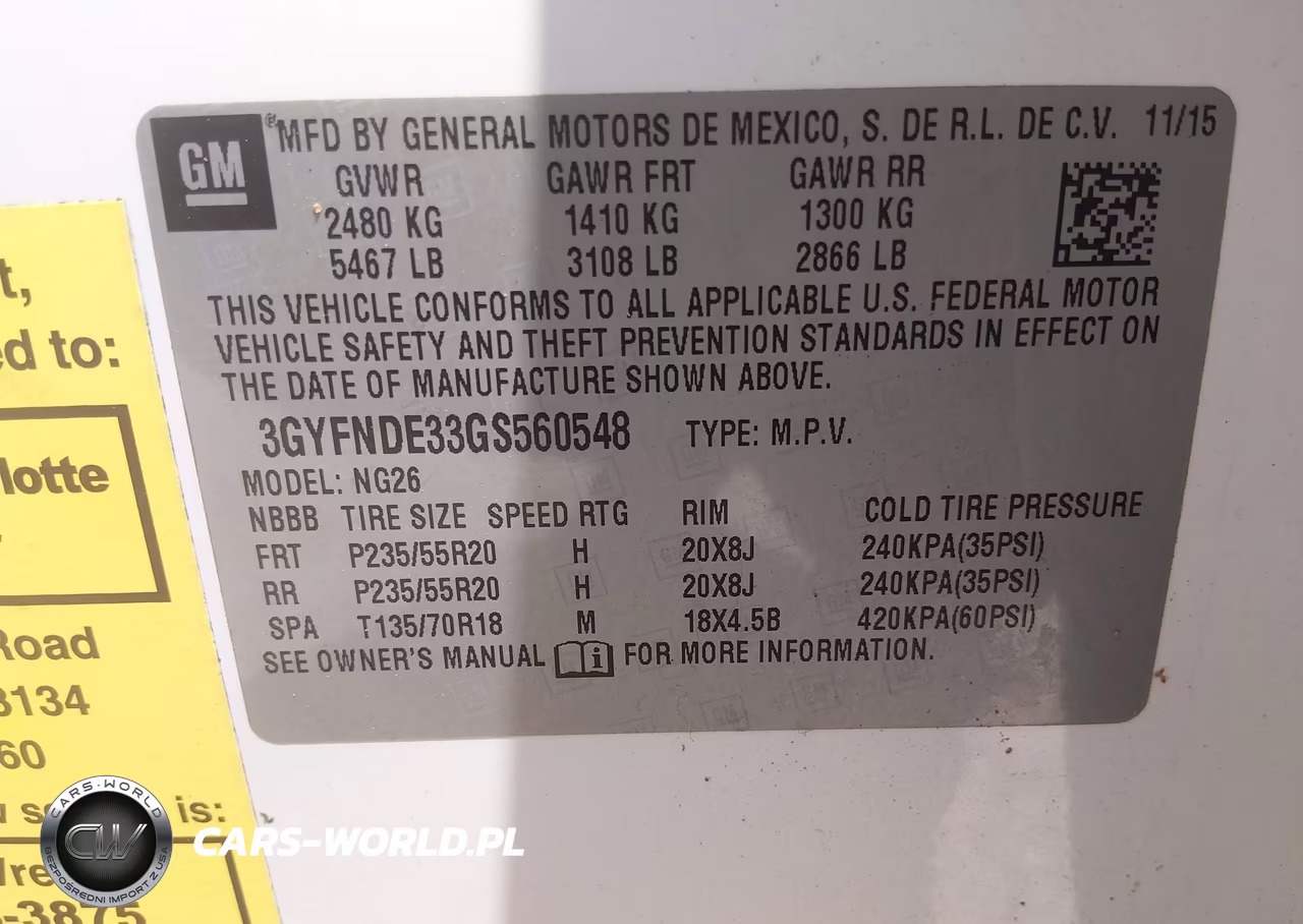 2016 Cadillac Srx Premium Collection VIN:3GYFNDE33GS560548 - 9