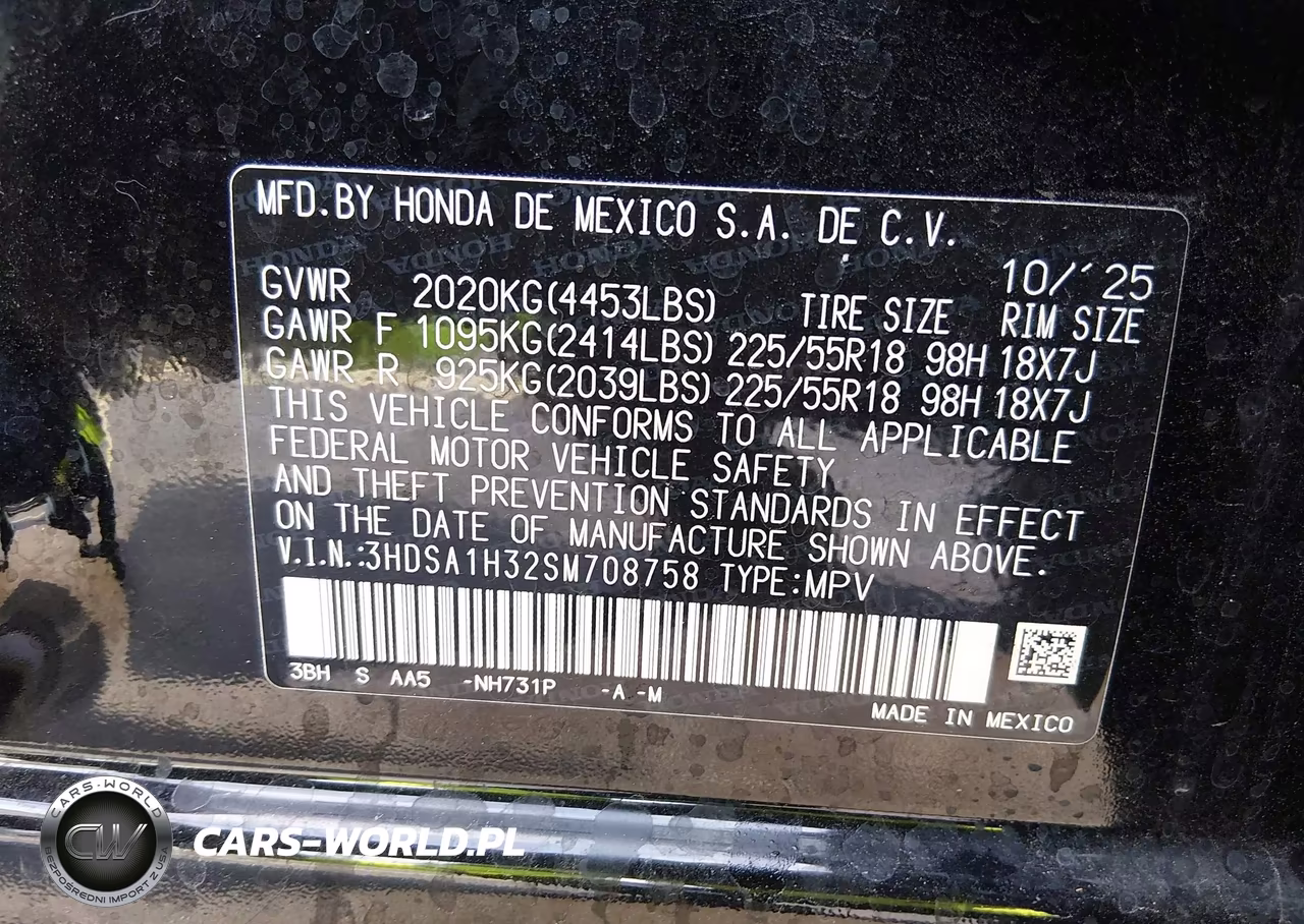 2025 Acura Adx VIN:3HDSA1H32SM708758 - 9