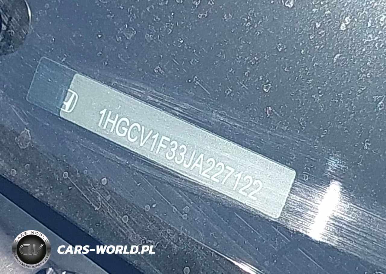 2018 Honda Accord Sport VIN:1HGCV1F33JA227122 - 9