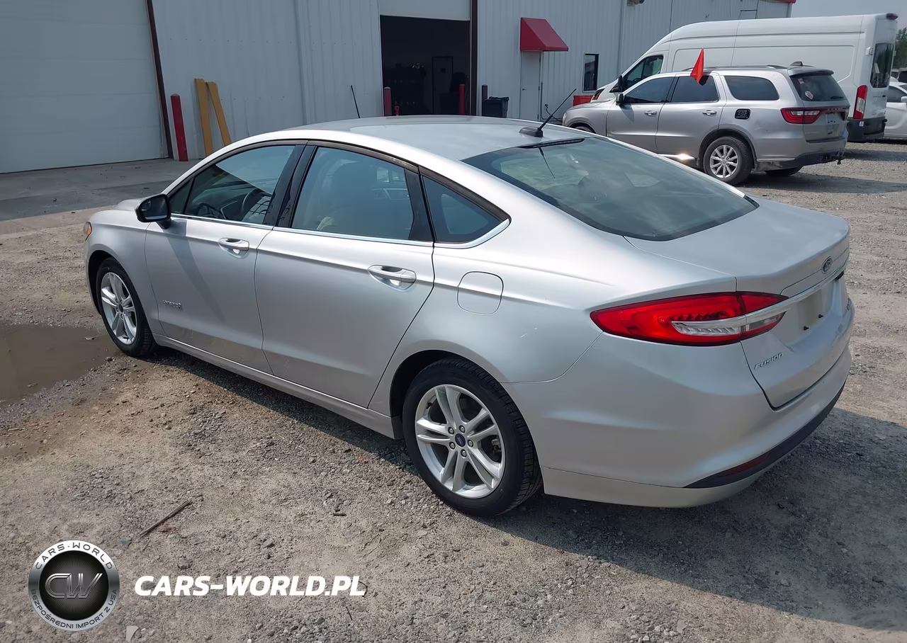 2018 Ford Fusion Hybrid S VIN:3FA6P0UU7JR271583 - 3