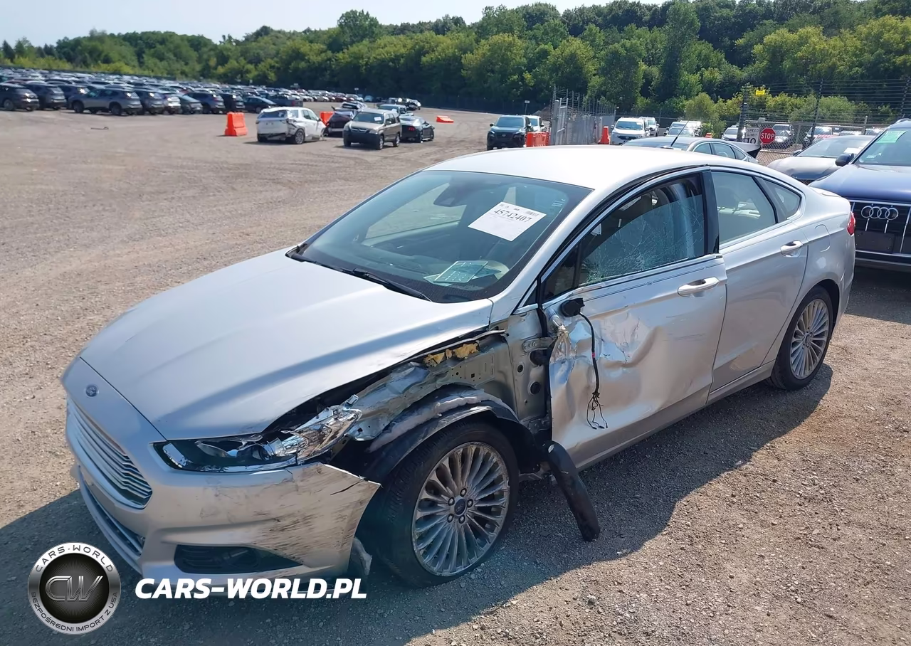2016 Ford Fusion Titanium VIN:3FA6P0K94GR351379 - 2