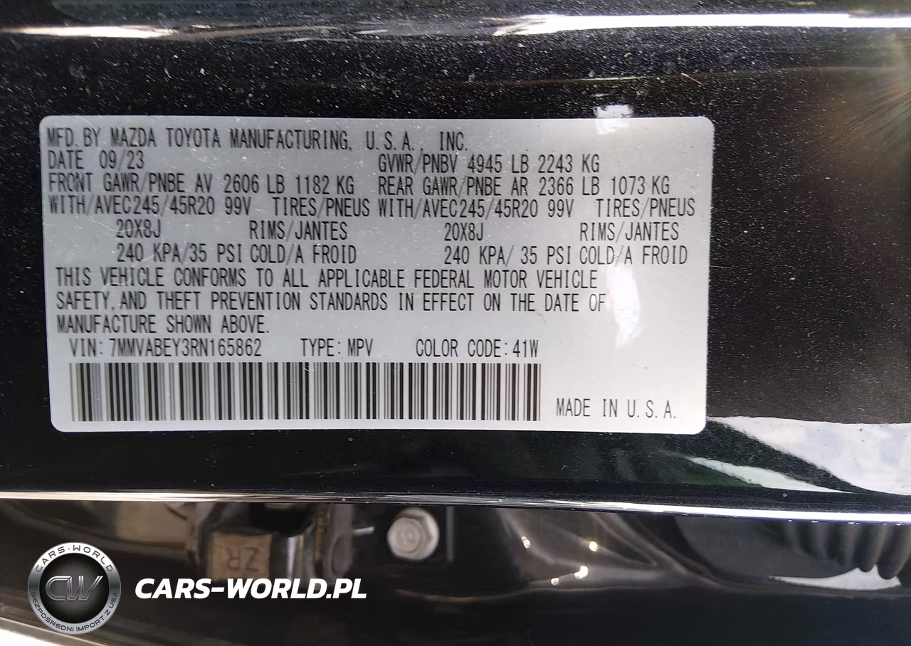2024 Mazda Cx-50 2.5 Turbo Premium Plus VIN:7MMVABEY3RN165862 - 9