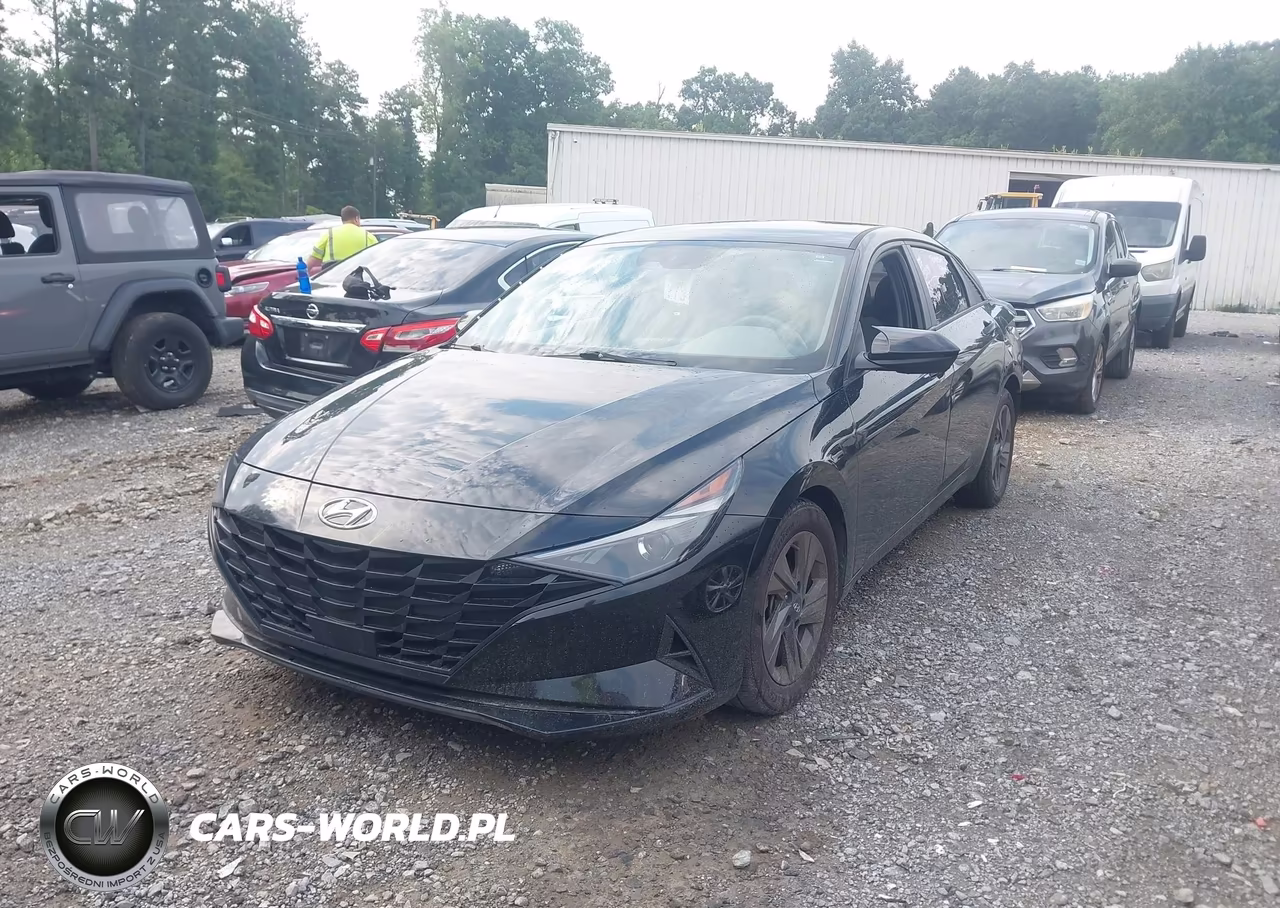 2021 Hyundai Elantra Sel VIN:KMHLS4AG0MU135869 - 2